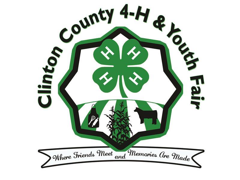 Logo for 2026 Clinton County 4-H & Youth Fair